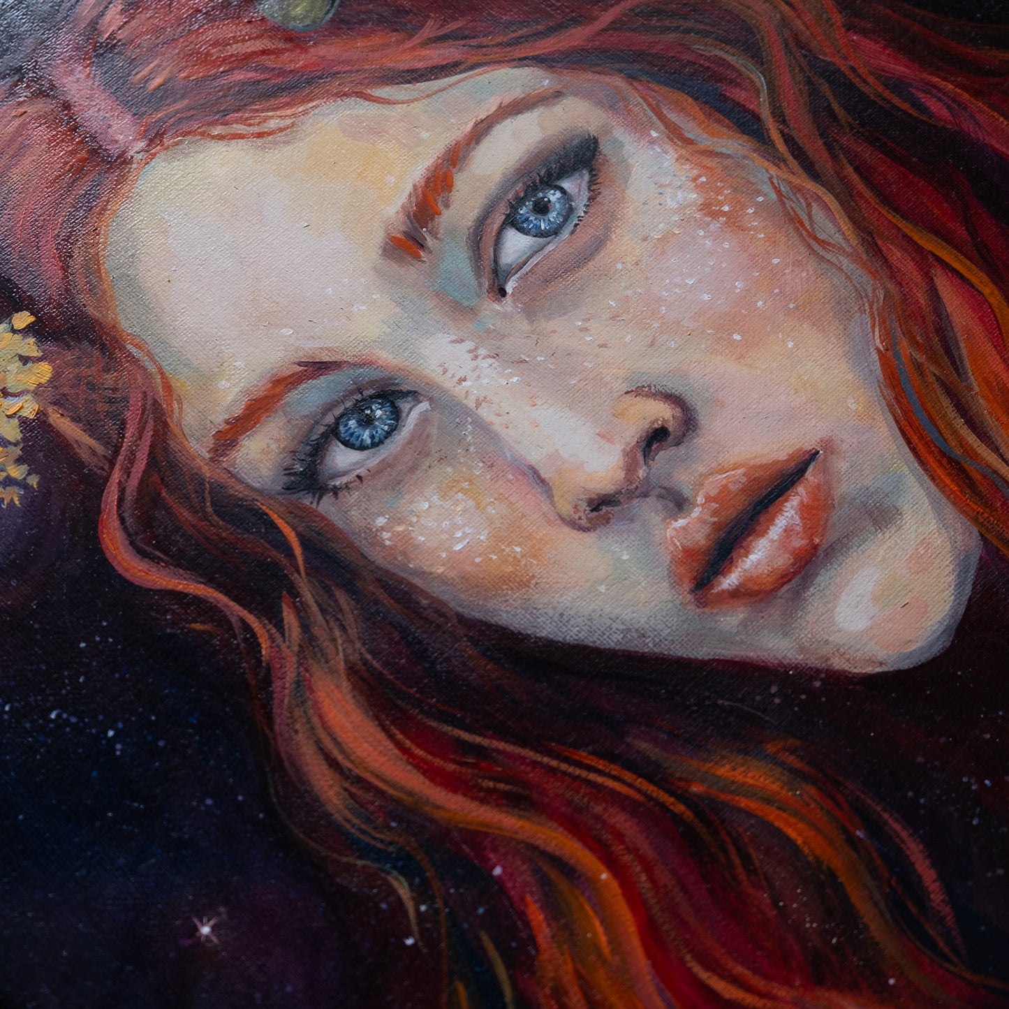 Guardian of Transformation – Original Oil Painting