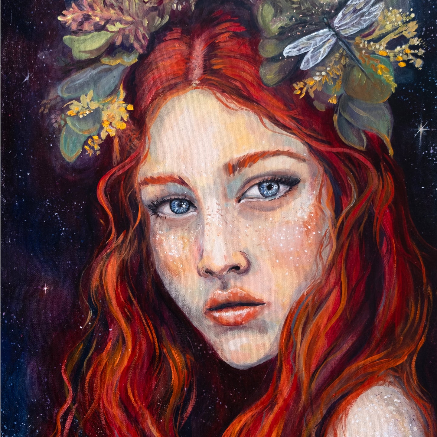 Guardian of Transformation – Original Oil Painting