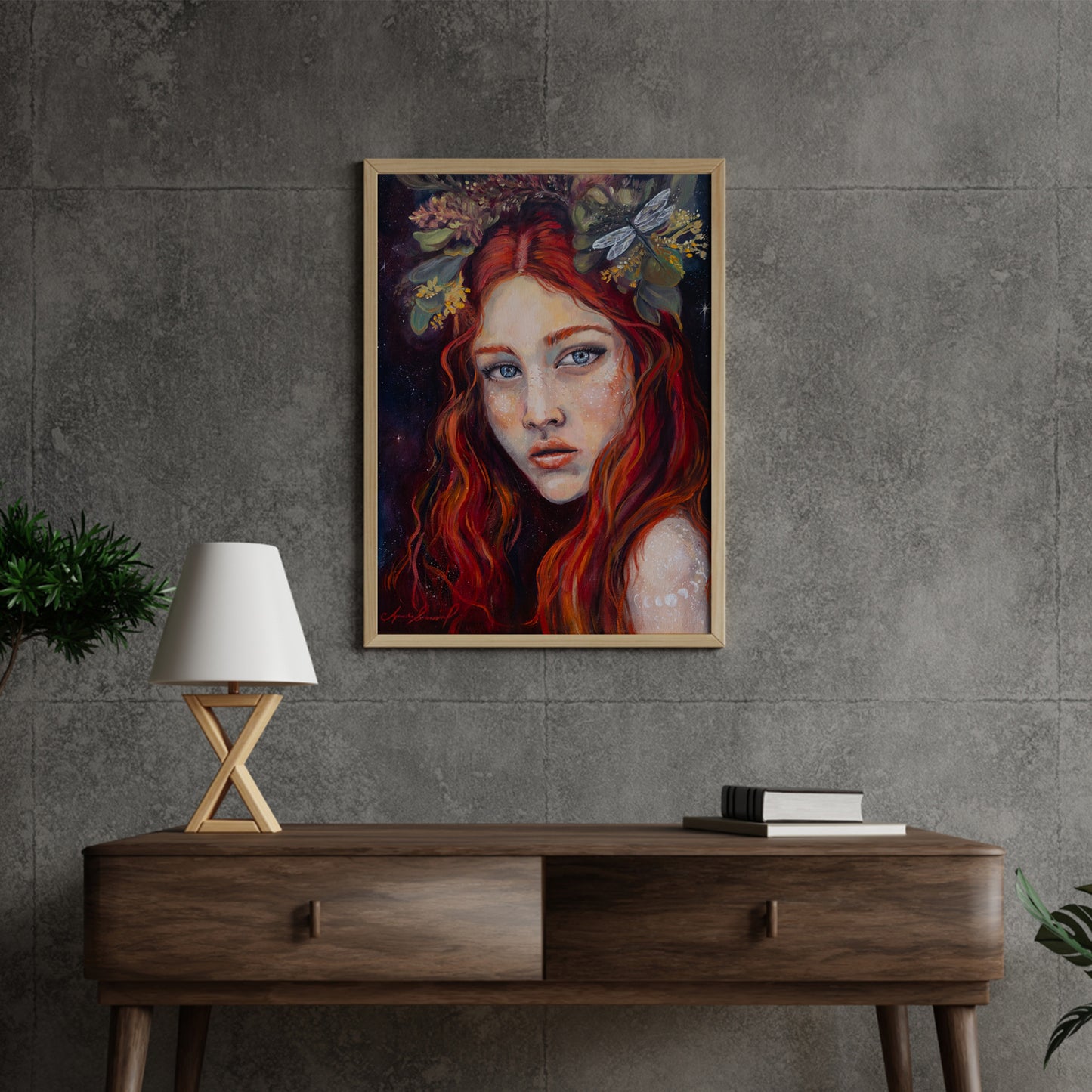 Guardian of Transformation – Original Oil Painting