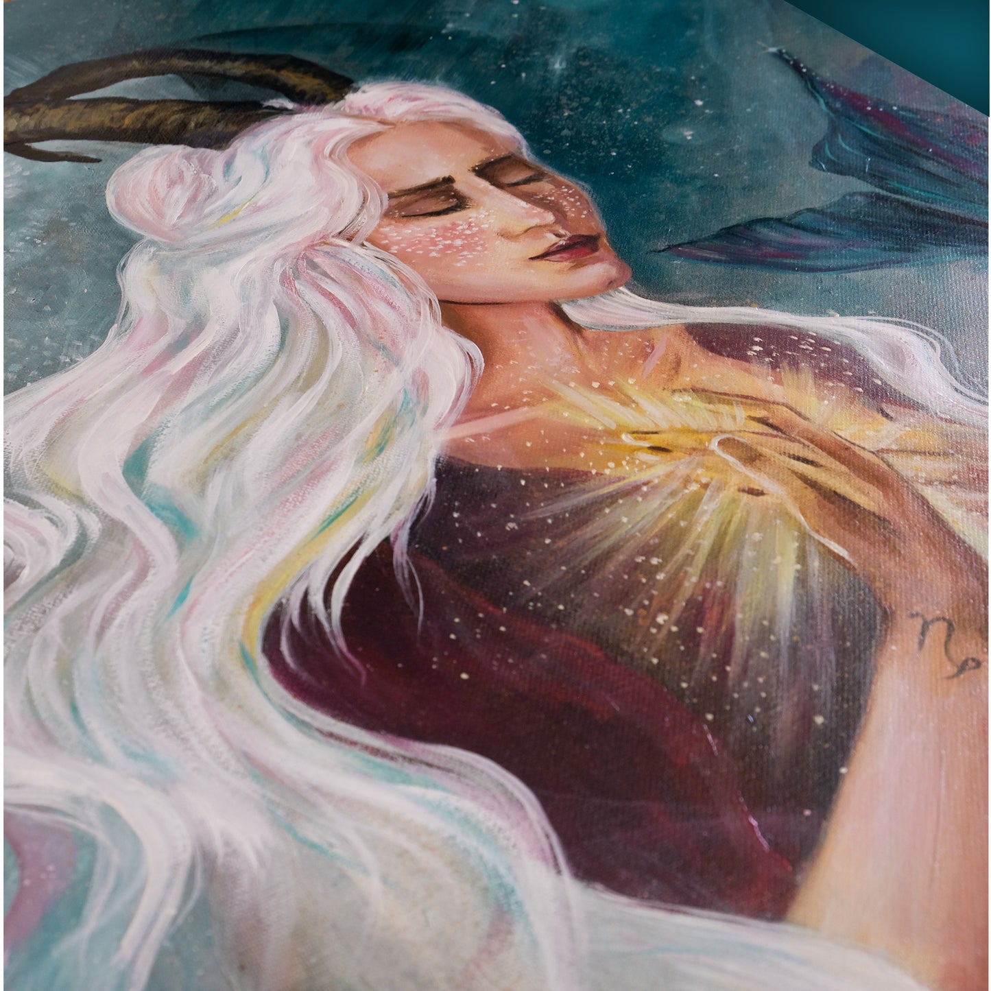 "Capricorn" - Original Oil Painting