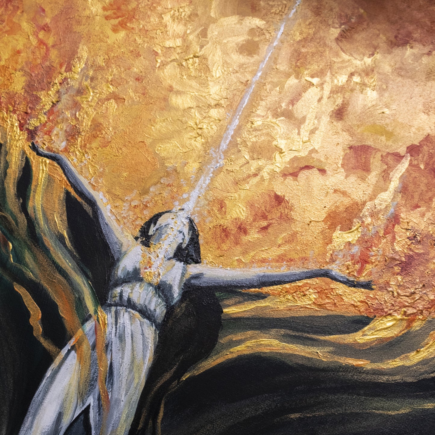 "Victory of the Light" Acryl on Canvas Panel