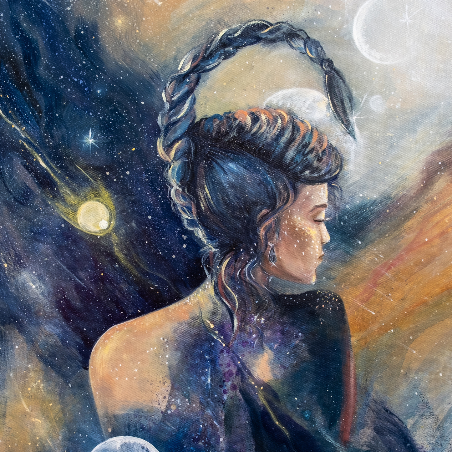 "Scorpio" - Original Oil Painting