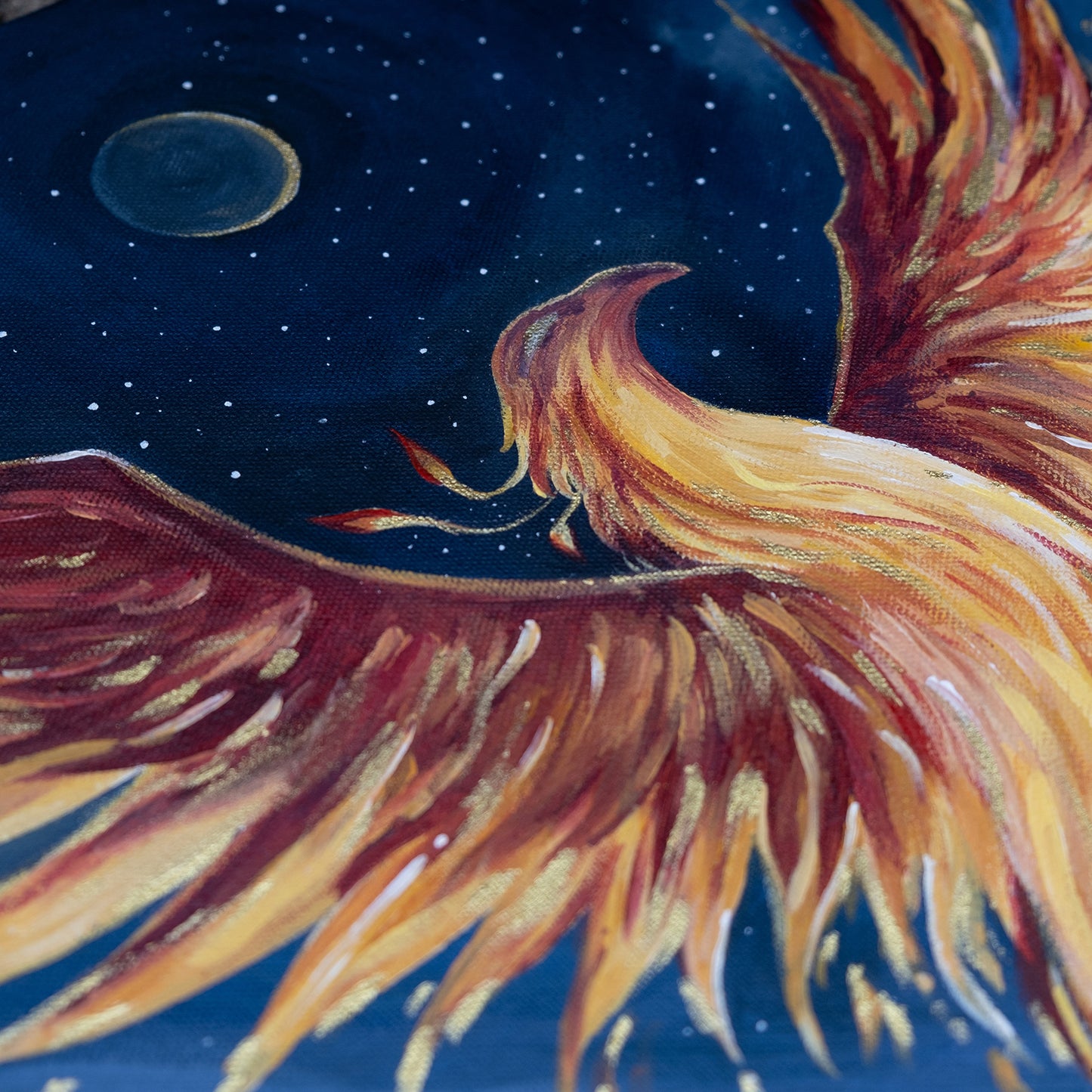 Celtic Fire Phoenix - Fine Art Prints