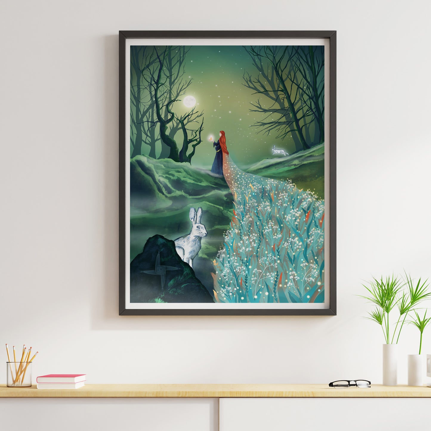 Imbolc Goddess Brighid - Fine Art Prints