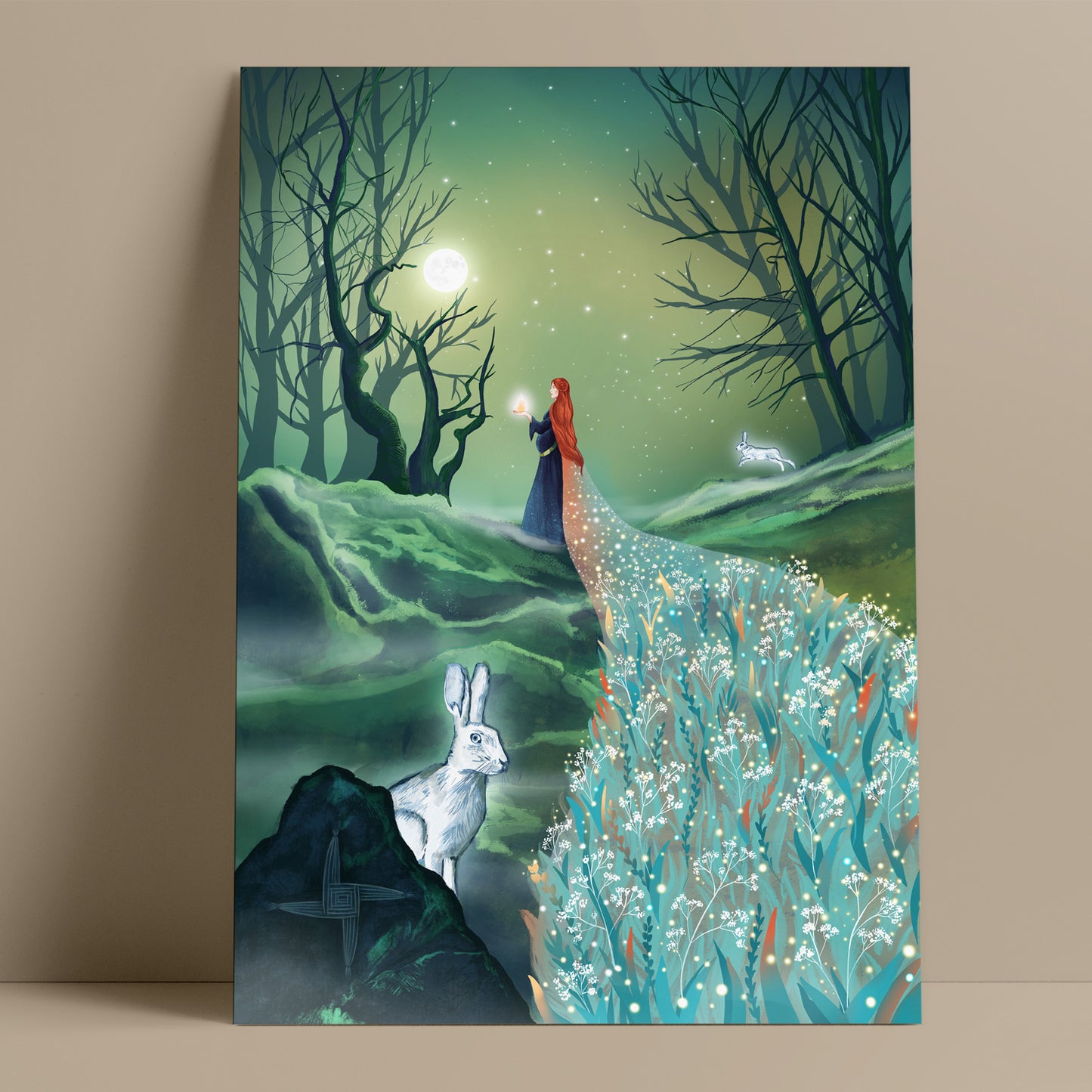 Imbolc Goddess Brighid - Fine Art Prints