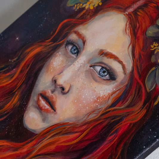 Guardian of Transformation – Original Oil Painting