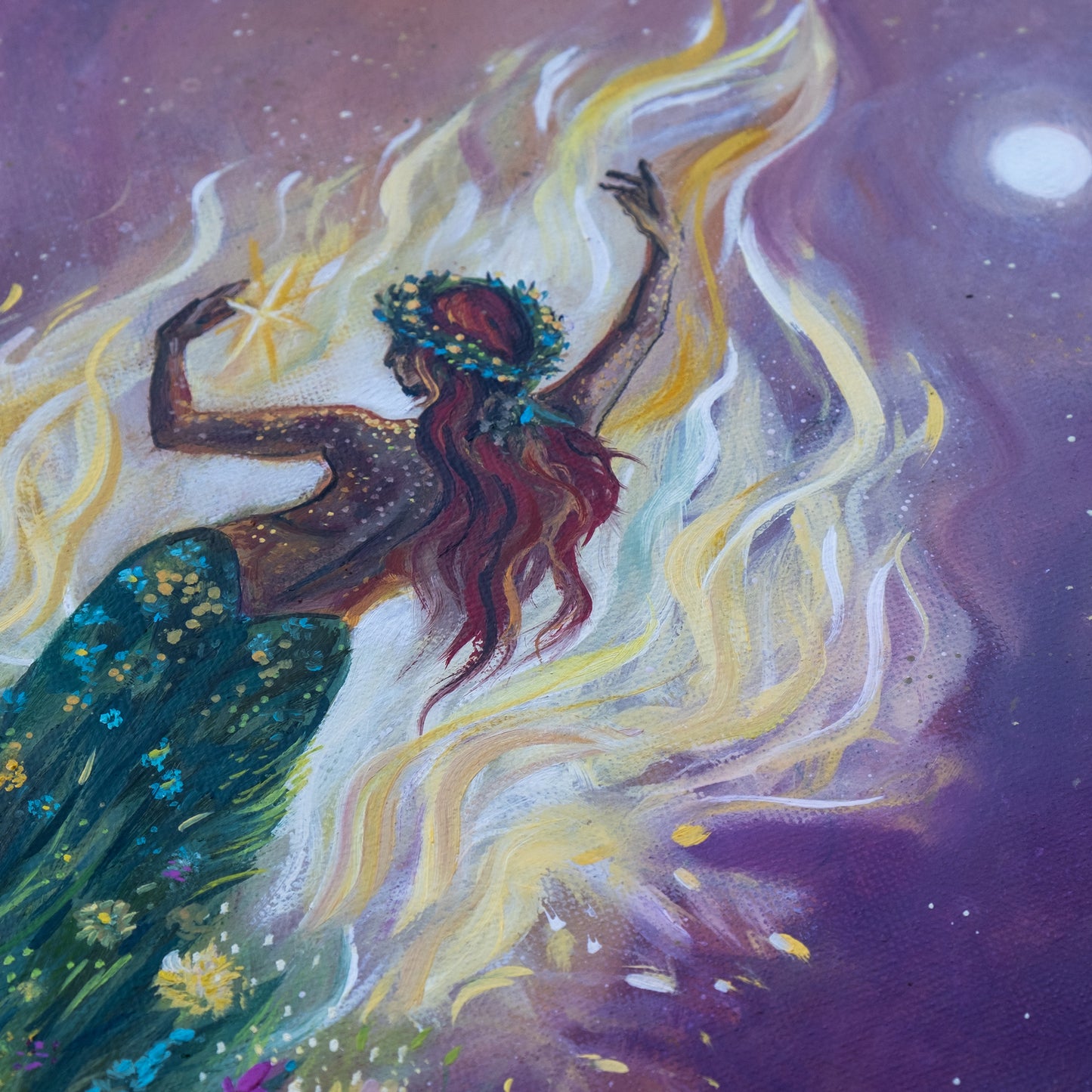 "Dance of the Beltane" -  Original Oil Painting