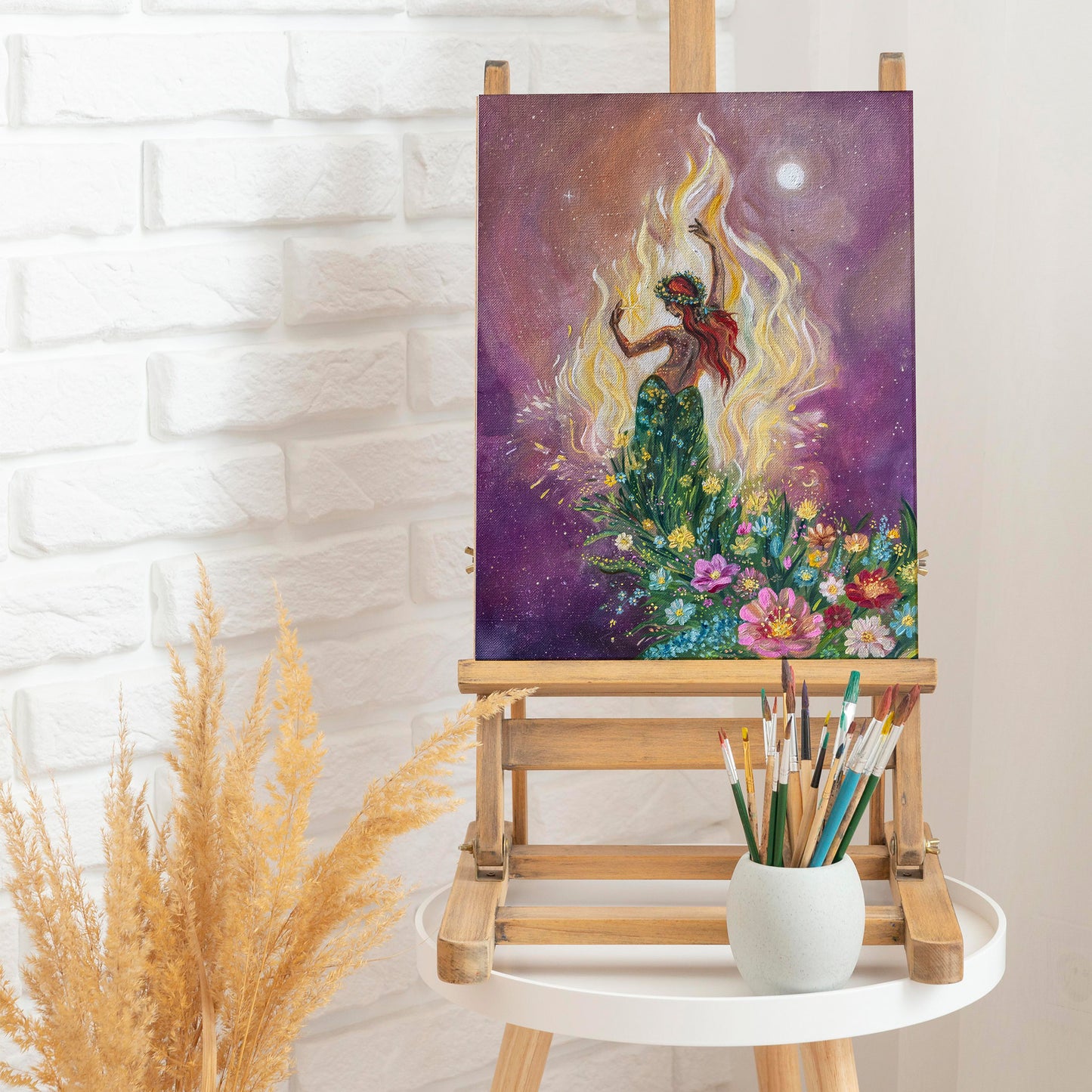 "Dance of the Beltane" -  Original Oil Painting