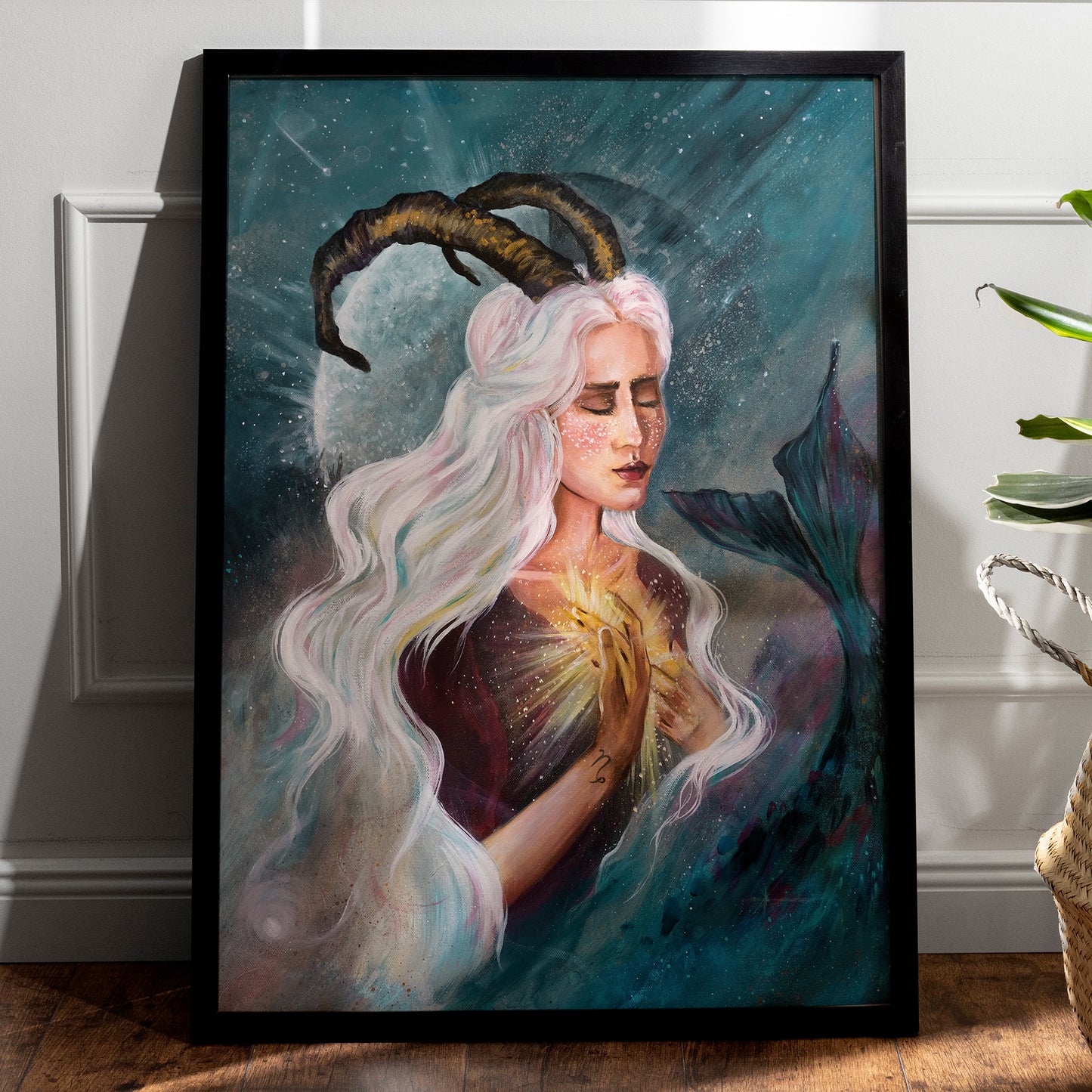 "Capricorn" -  Original Oil Painting